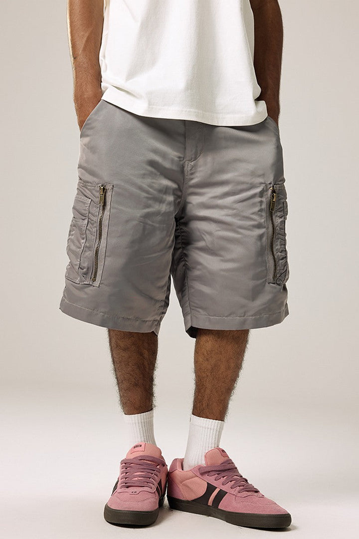 Multi Pocket Cargo Shorts