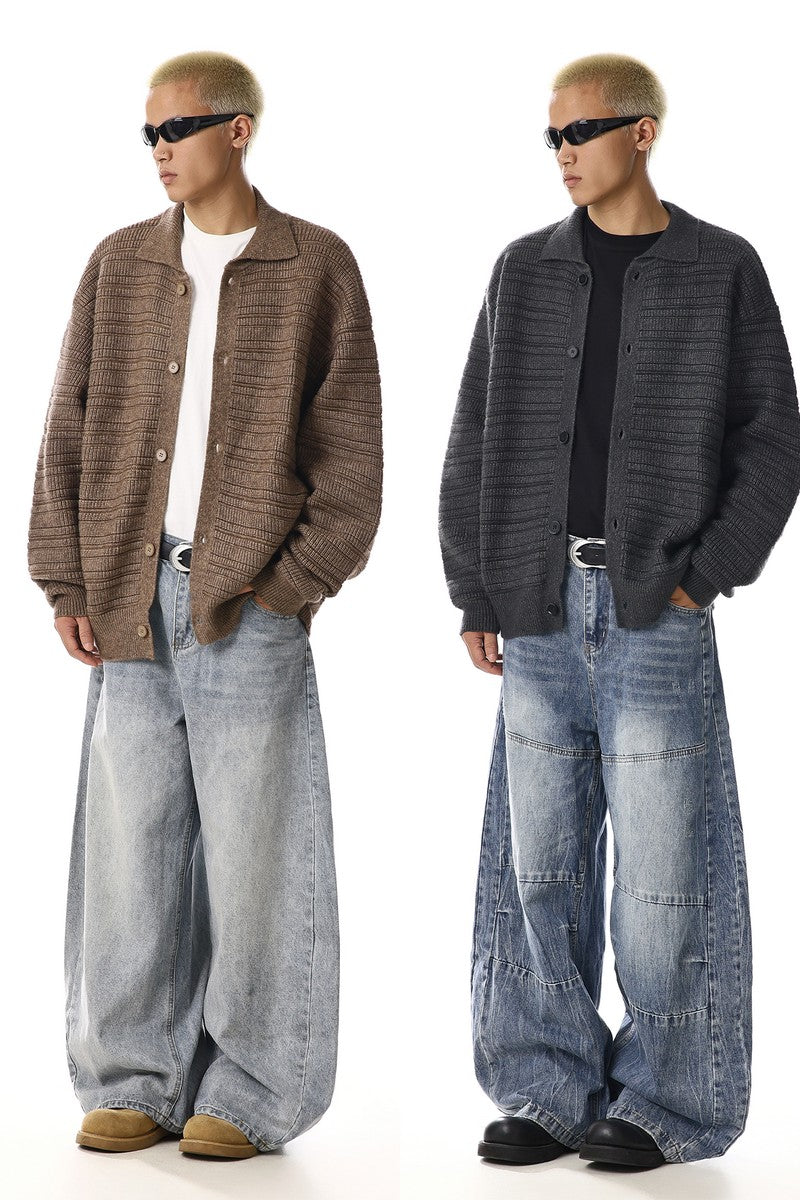 Old Money Knit Zip Cardigan