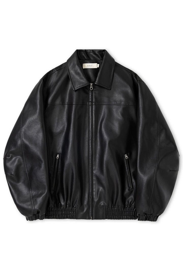 Vintage Oversized Leather Jacket