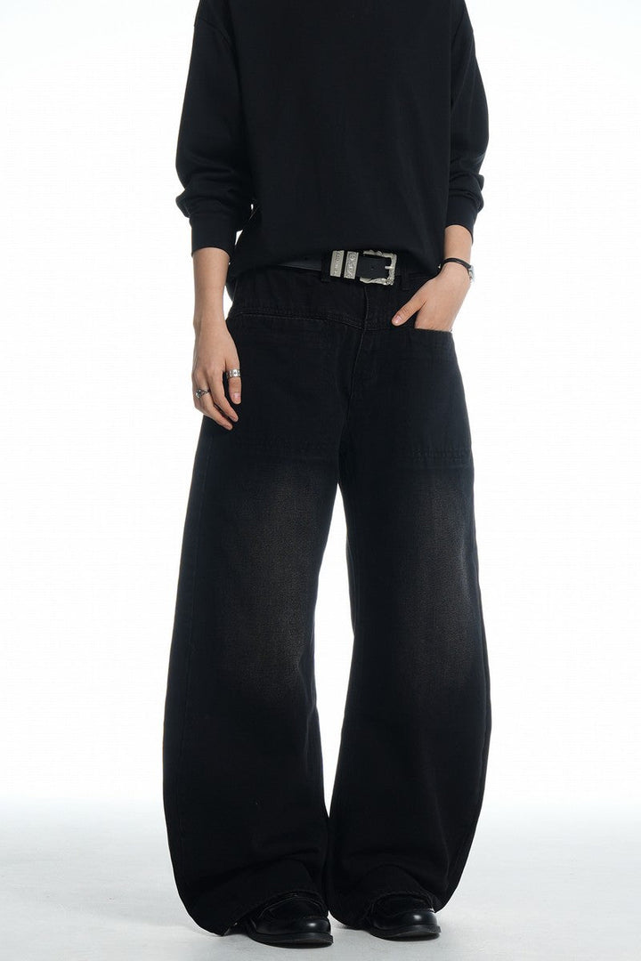 Black Cleanfit Blade Jeans