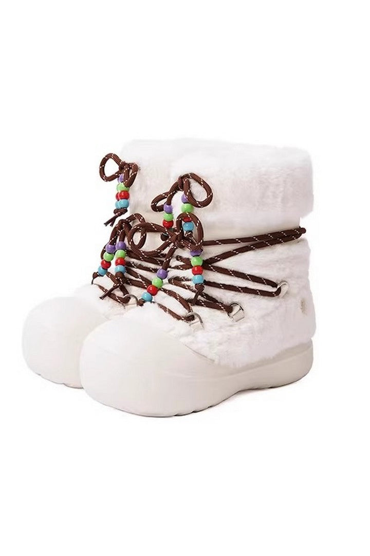 Fleece Lined Snow Boots