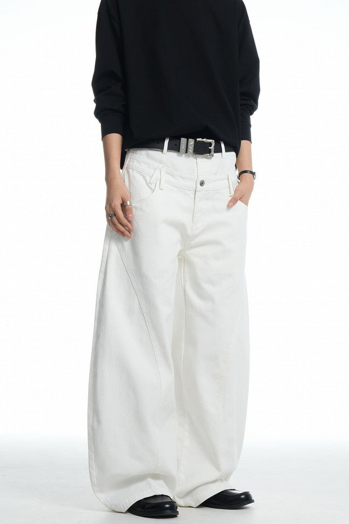 Double Waist Blade Jeans