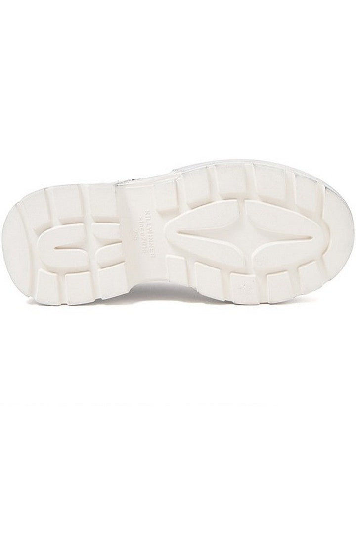 Distressed Chunky Sole Sneakers