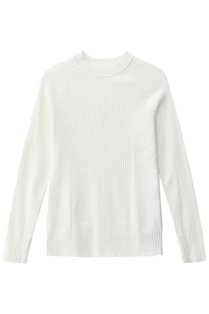 Ribbed Slim Fit Knit Tee