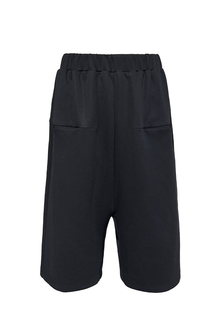 Low-Rise Tencel Shorts