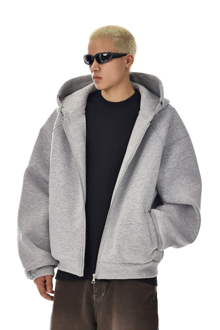 Boxy Heavyweight Zip Hoodie