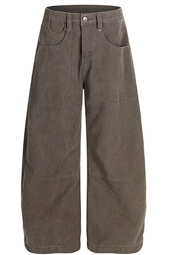 Washed Street Loose Fit Jeans