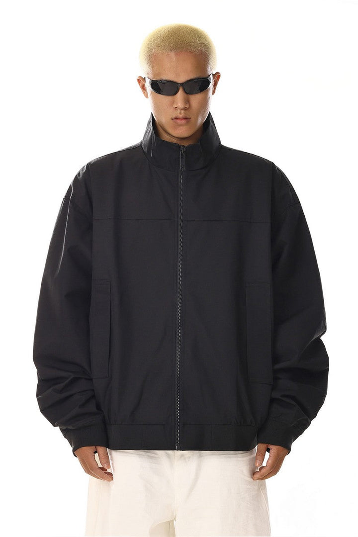 Outdoor Mock Neck Utility Jacket