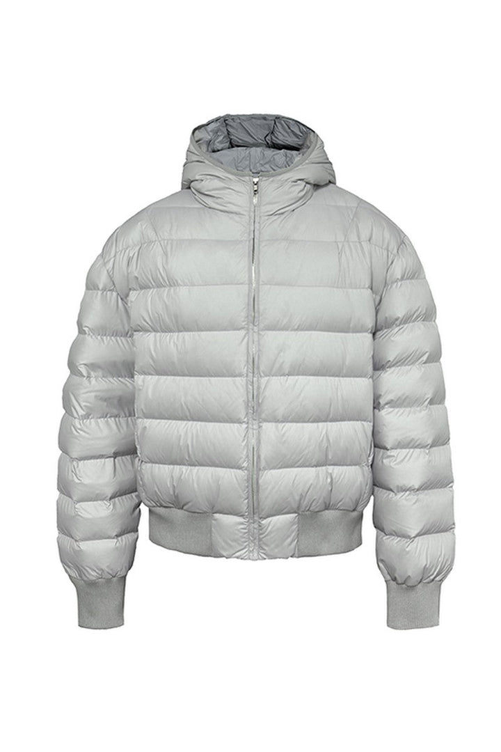 Relaxed Hooded Puffer Jacket