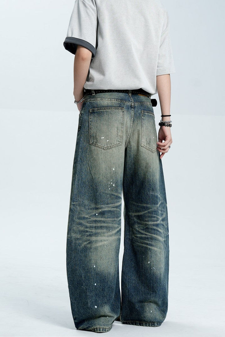 Paint Splatter Blade Jeans