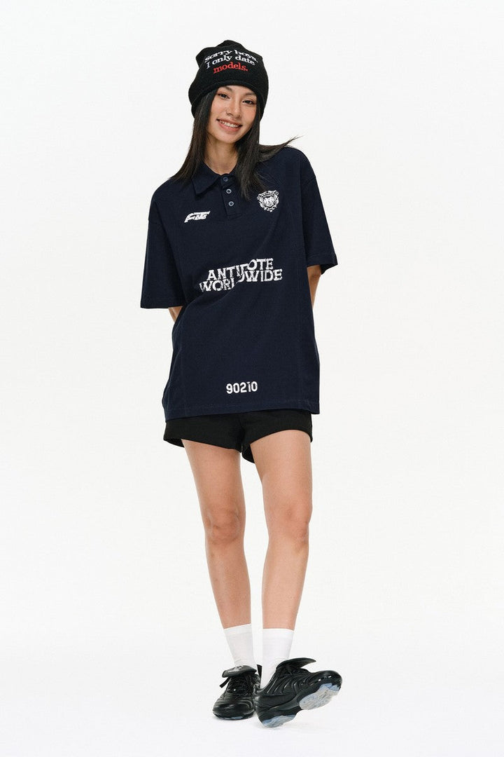 Vintage Sports Patch Polo
