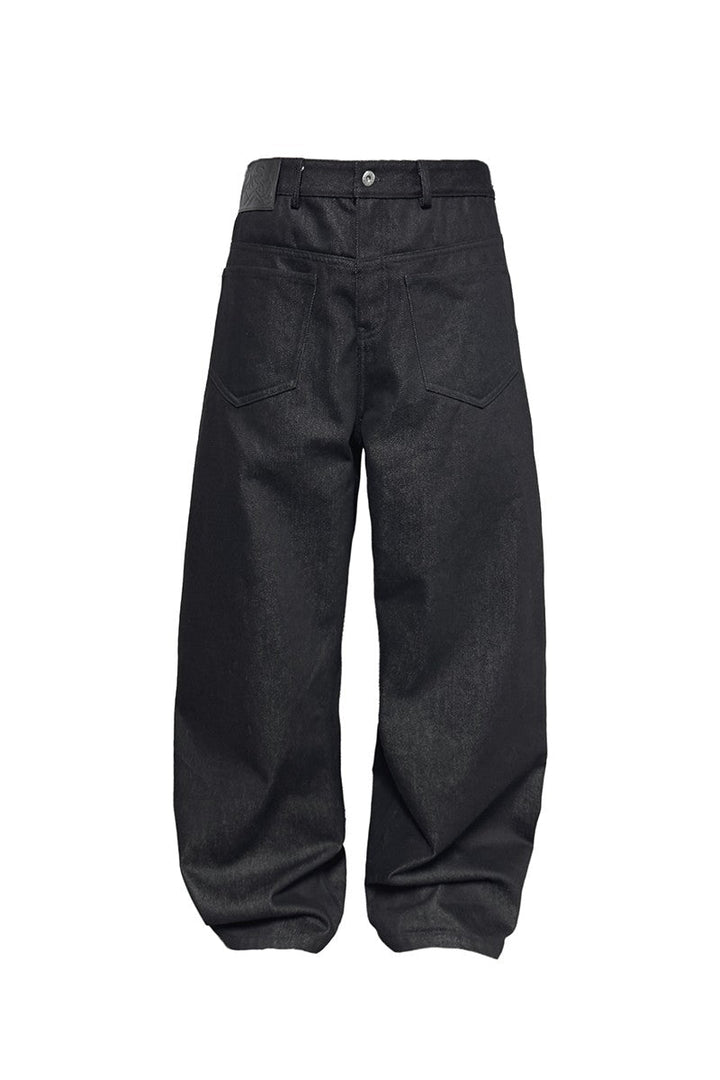 Inside-Out Banana Cut Jeans