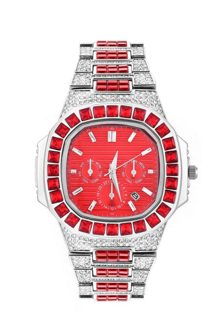 Iced Nautilus Quartz Watch