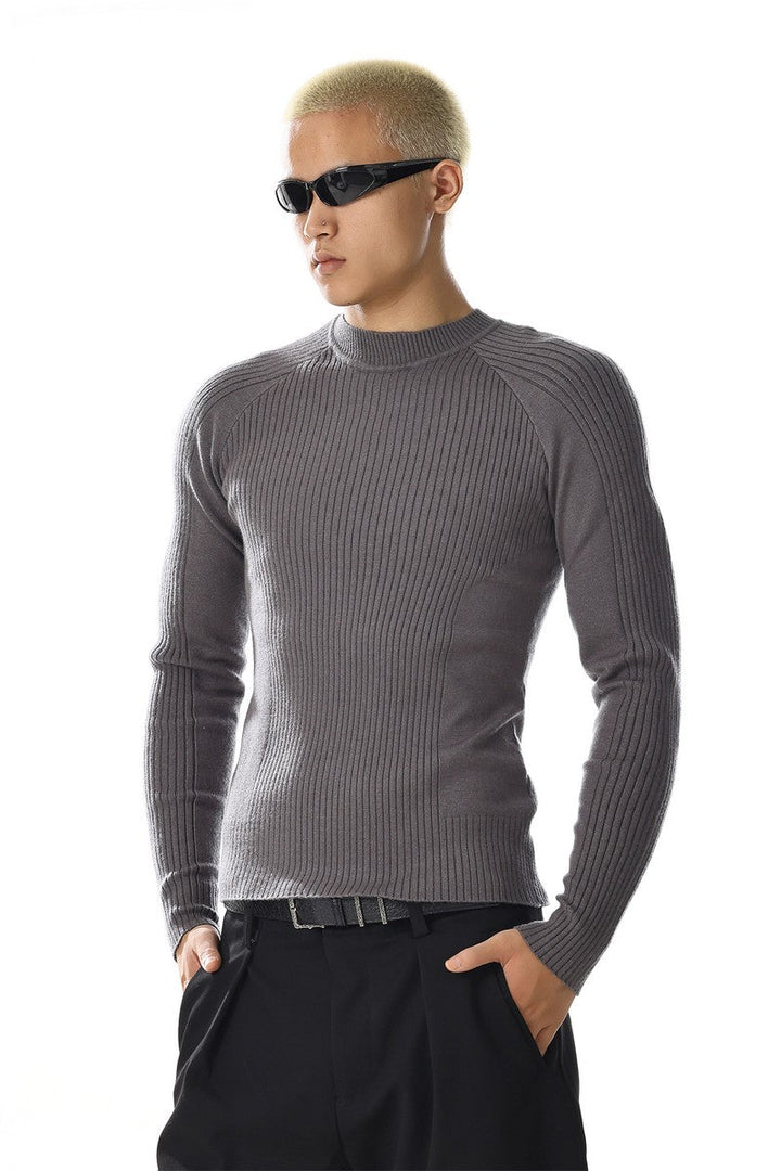 Textured Long Sleeve Tee