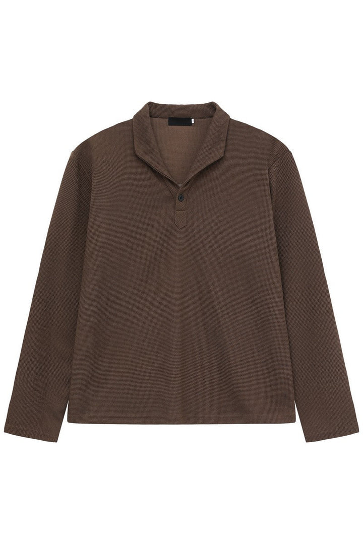 Waffle Textured Polo Shirt
