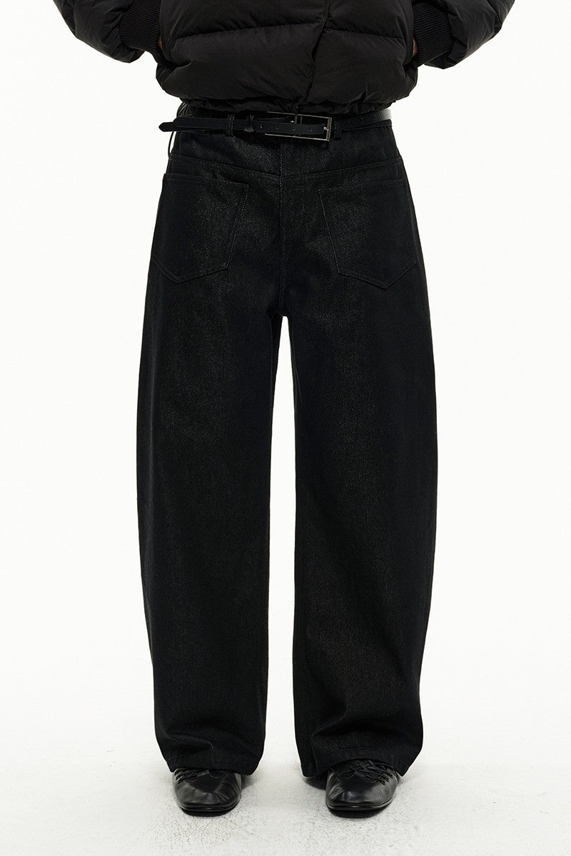 Inside-Out Banana Cut Jeans