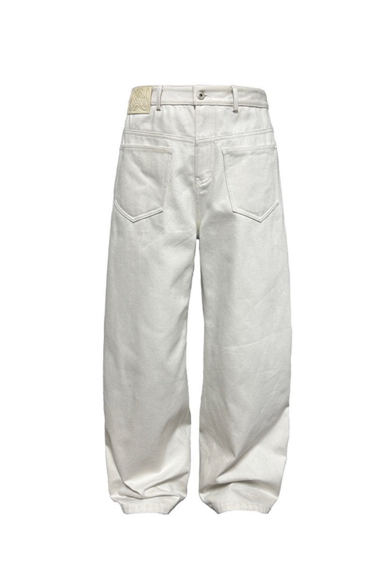 Inside-Out Banana Cut Jeans