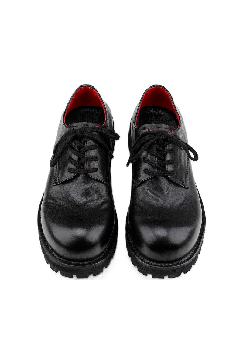 Refine Snakeskin Derby Shoes