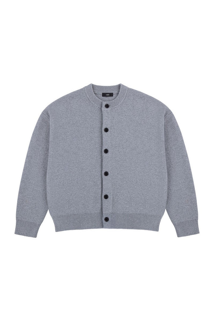 Wool Button Knit Cardigan