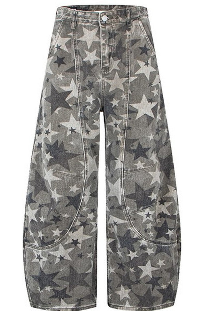 Star Print Blade Pants