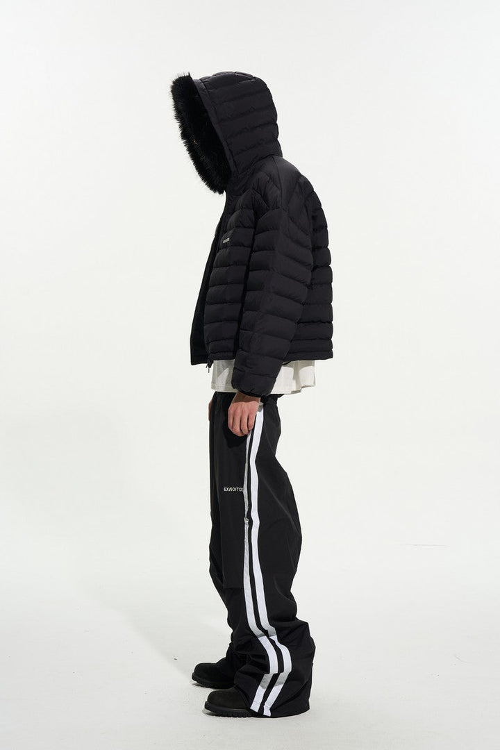 Oversized Detachable Fur Down Jacket
