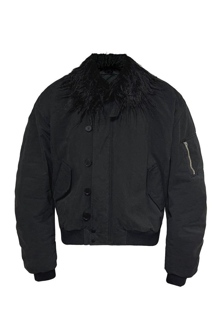 Distressed N2B Padded Jacket