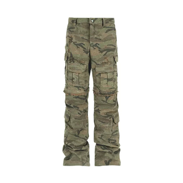 Military Camo Cargo Pants