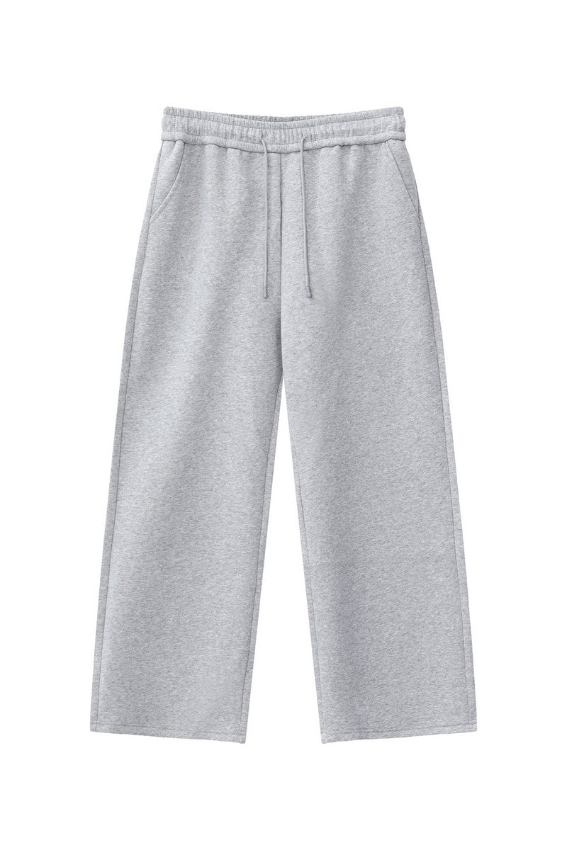 Drawstring Straight Leg Sweatpants