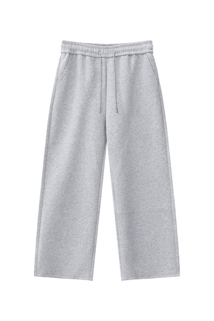 Drawstring Straight Leg Sweatpants
