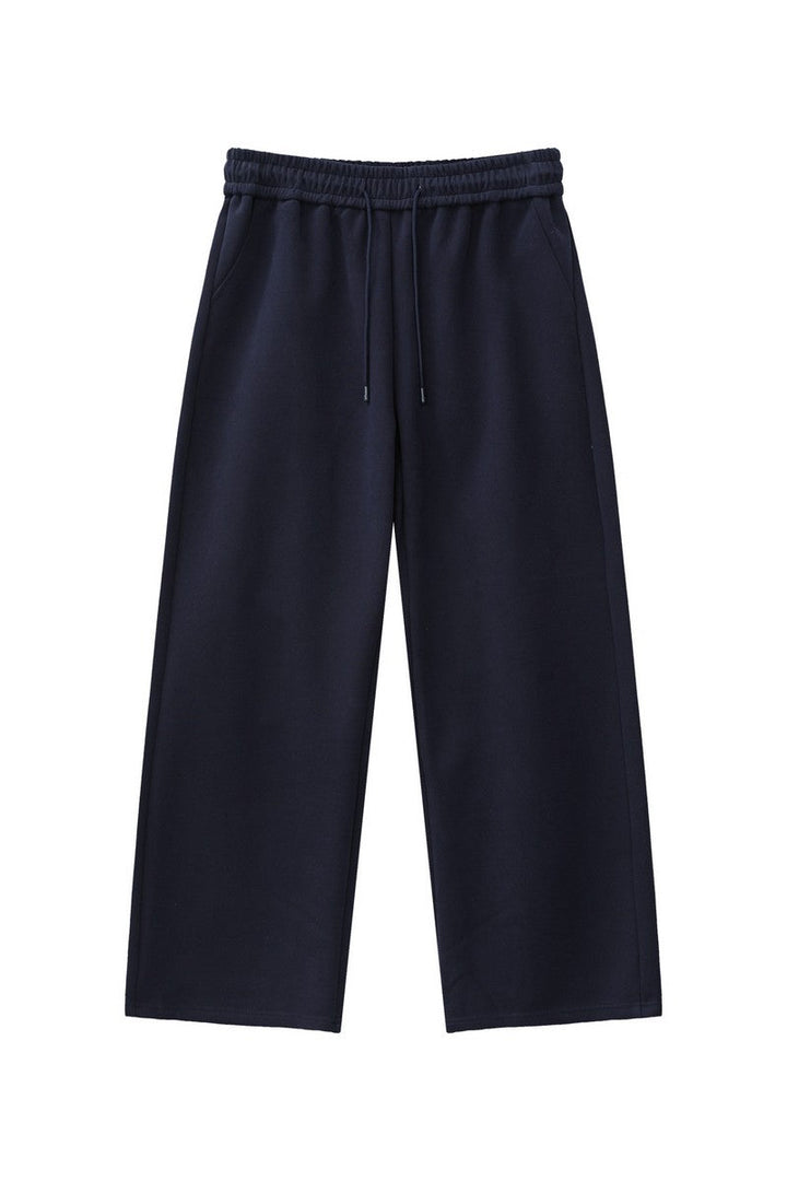 Drawstring Straight Leg Sweatpants