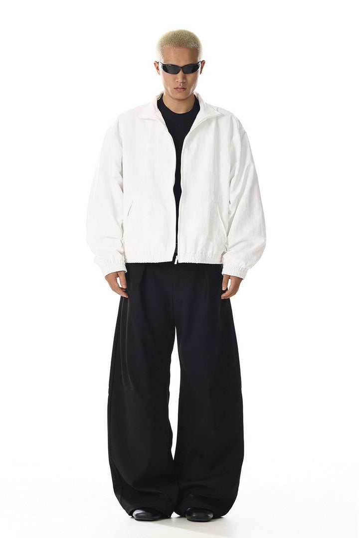 Short Mock Neck Jacket