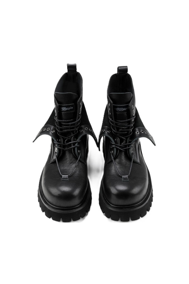 Platform Leather Boots