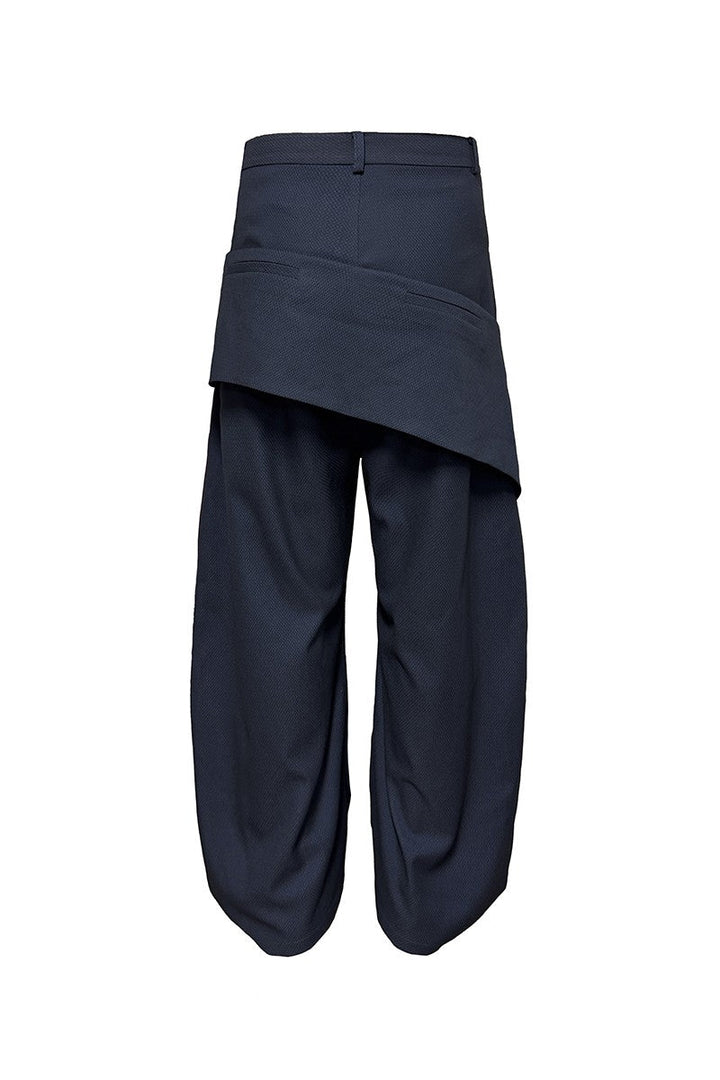 Double Waist Cargo Trousers