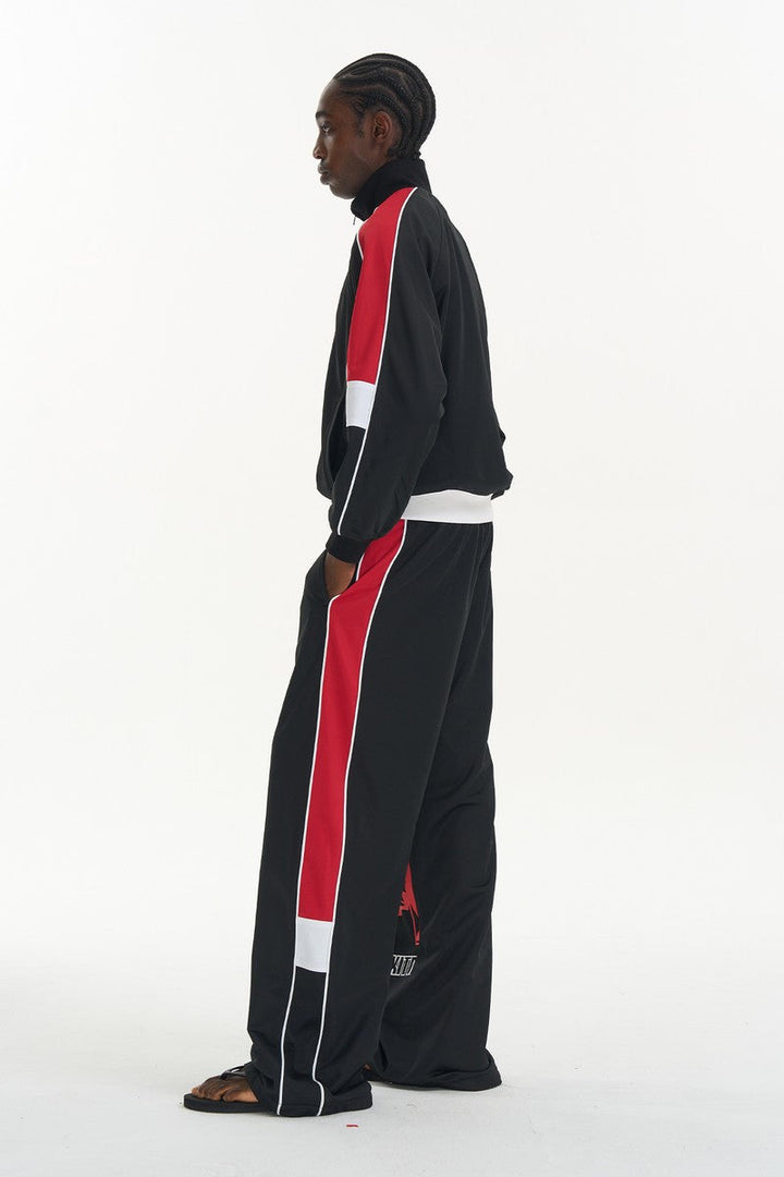 Horse Print Relaxed Track Pants