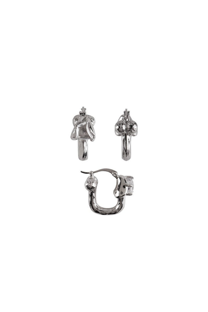 Spoof S925 Skull Earring