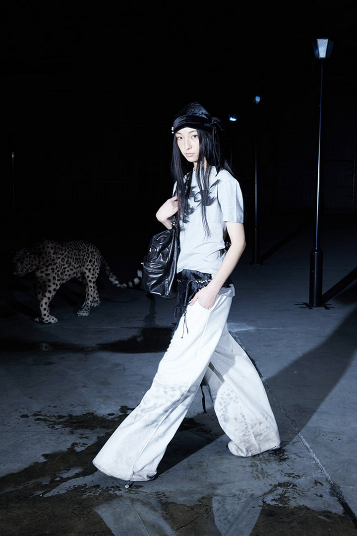 Leopard Print Sweatpants