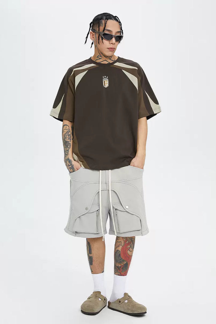 Deconstructed Print Heavy Tee