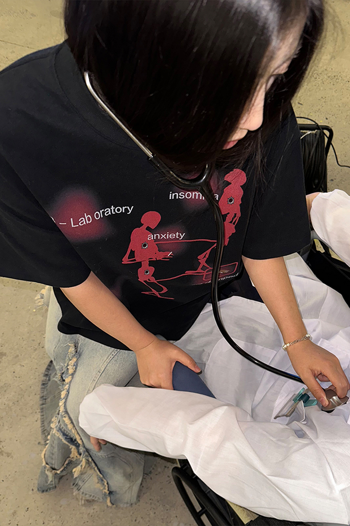 Anxiety Red Graphic Tee