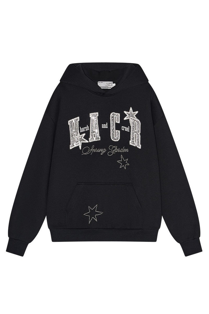Star Sequin Street Hoodie