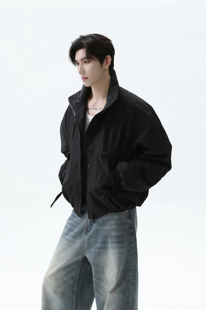 Lightweight Down Stand Collar Puffer