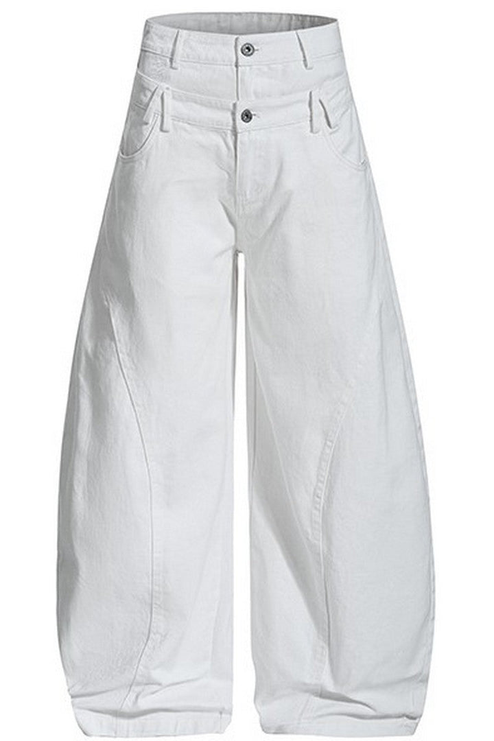 Double Waist Blade Jeans