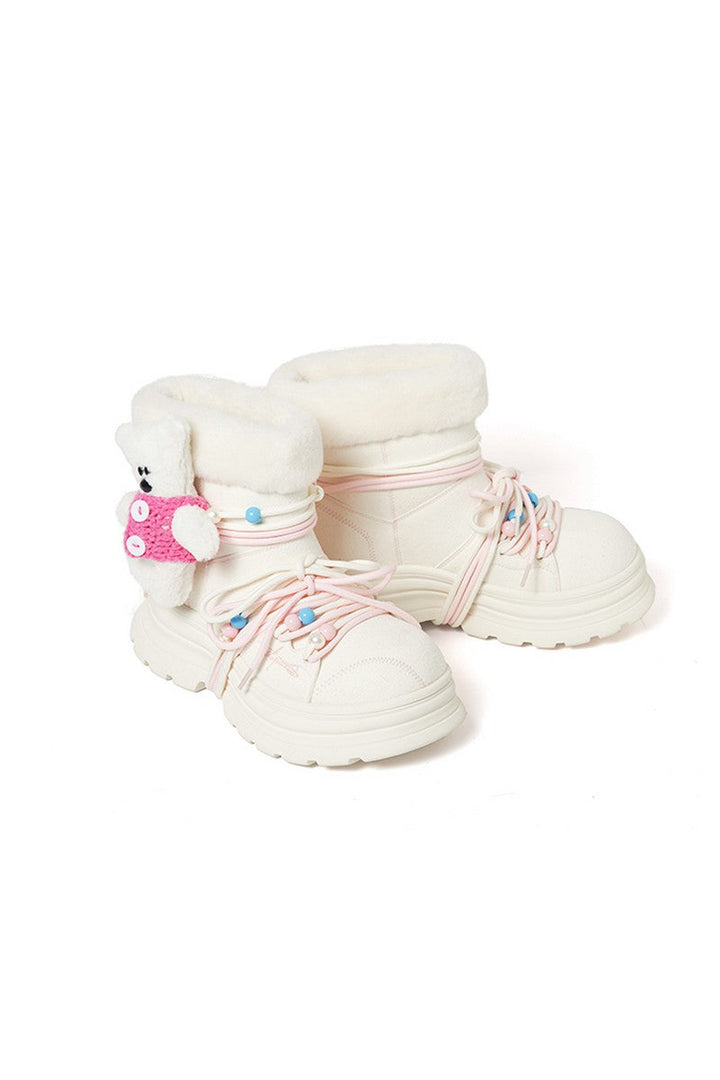 Chunky Sole Snow Boots