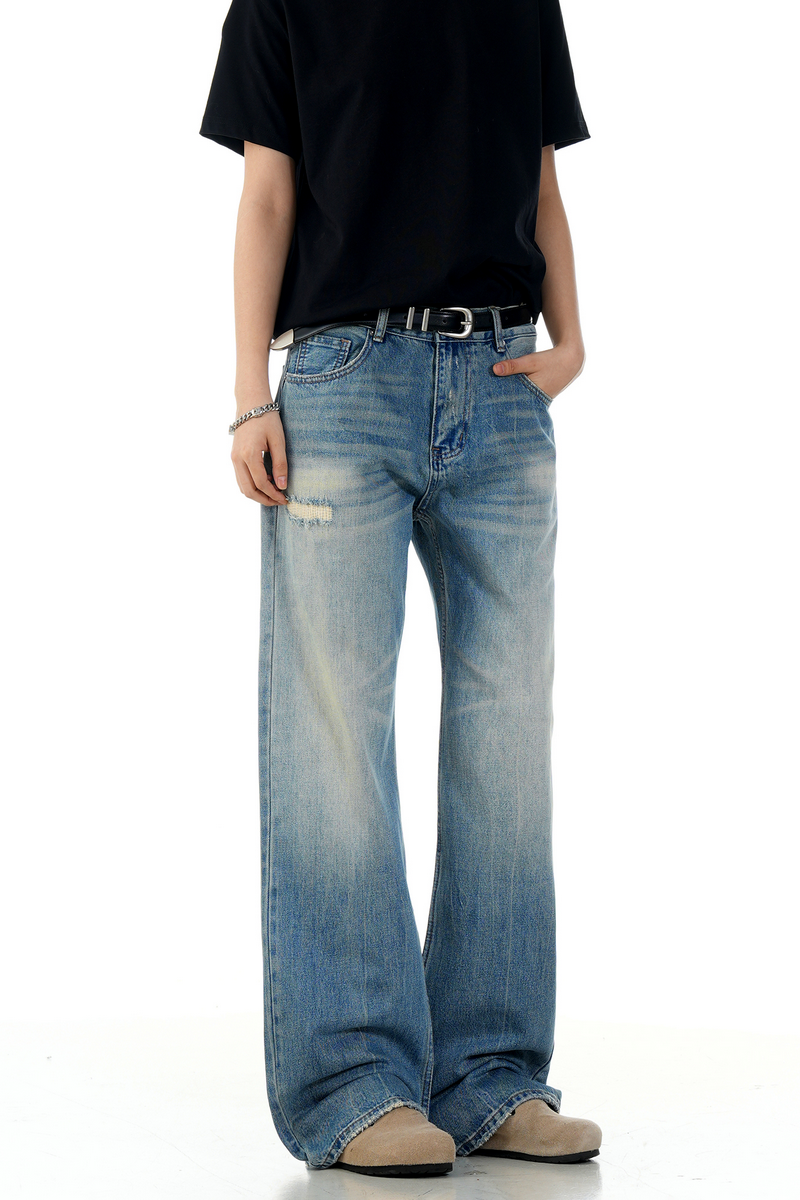 Whisker Ripped Jeans