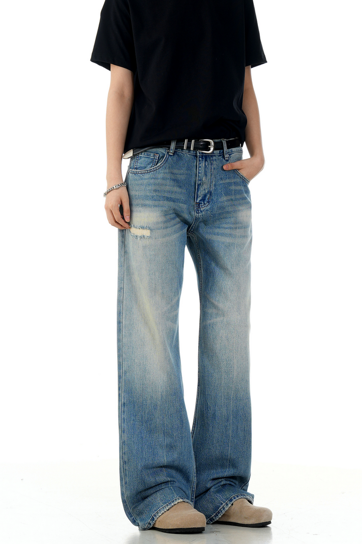 Whisker Ripped Jeans