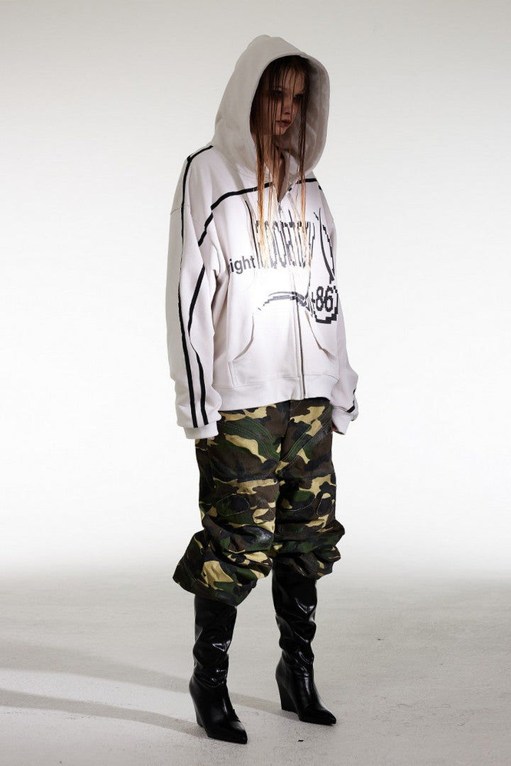Mosaic Patch Homeless Hoodie