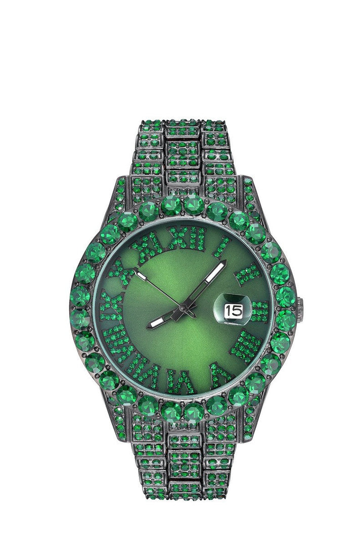 Iced Square Nautilus Watch