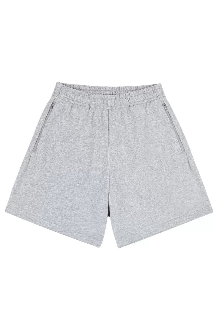 Zipper Pocket Casual Shorts