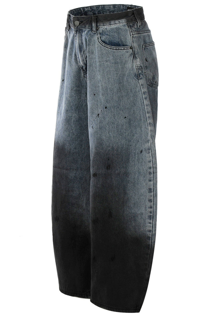 Paint Splatter Gradient Jeans