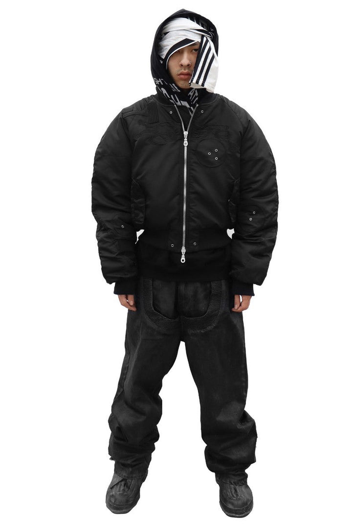 Triple Sleeve Bomber Jacket