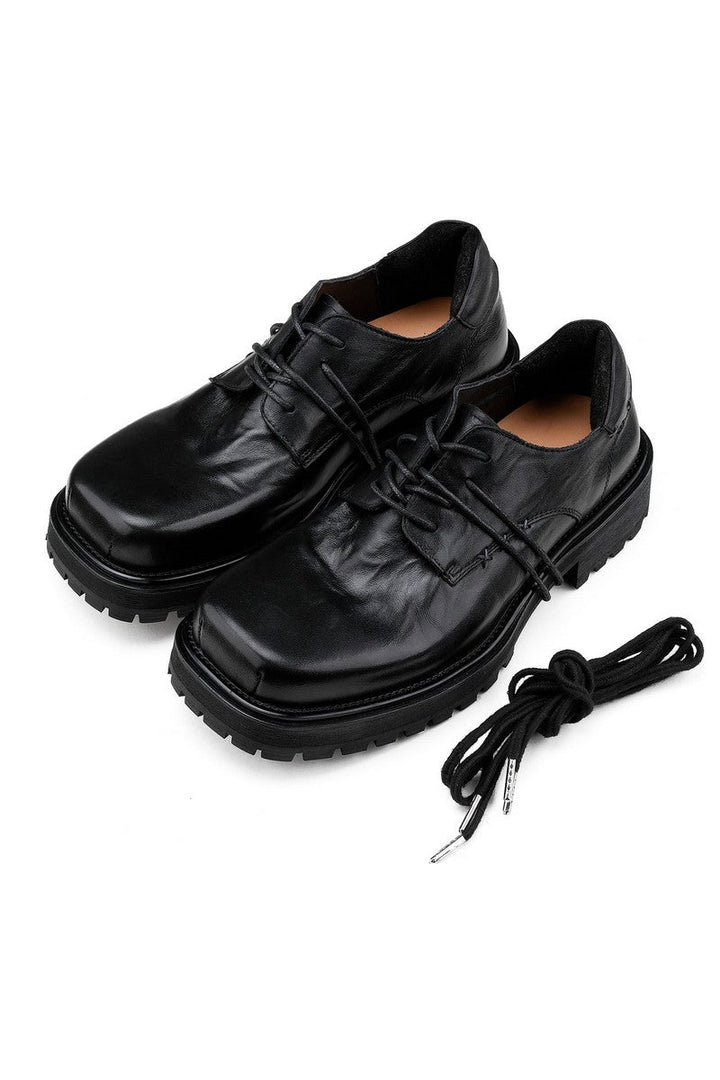 Nightblood Washed Derby Shoes